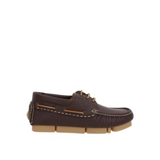 Fendi Bruin Leren Brogue Bootschoenen - Heren - Bootschoenen - Bruin - 42 EU - Leer - Schoenen