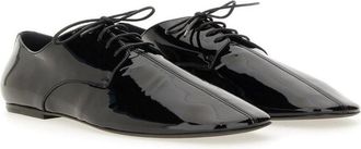 Dries Van Noten Scarpa Stringata In Pelle Lucida-Uomo