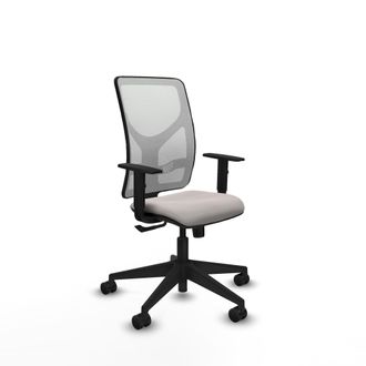 Piqueras y Crespo Silla De Oficina Piqueras Y Crespo Motilla Negro Reposabrazos Ajustables