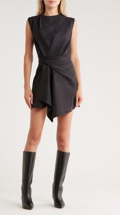 A.L.C. Dion Sleeveless Wool Blend Dress in Charcoal at Nordstrom Rack, Size 10