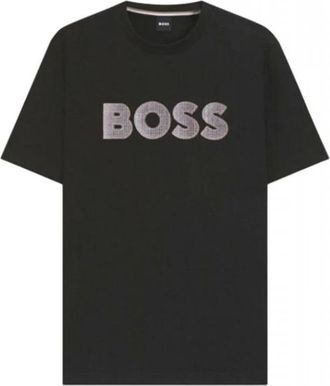 HUGO BOSS Hombre, Camisetas, Negro, Talla: XL