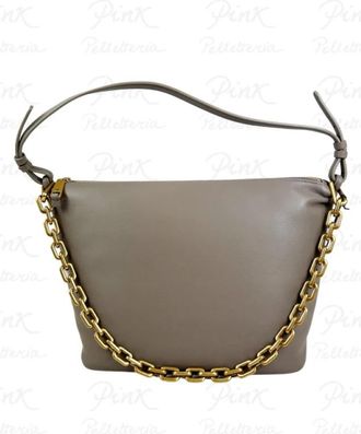 Emporio Armani Sofi Hobo M - Dames - Schoudertassen - Bruin - ONE Size - Leer - Tassen