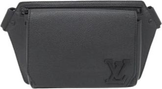 Louis Vuitton Pre-owned Vintage Schoudertas - Heren - Vintage Heuptassen - Zwart - ONE Size - Leer - Vintage