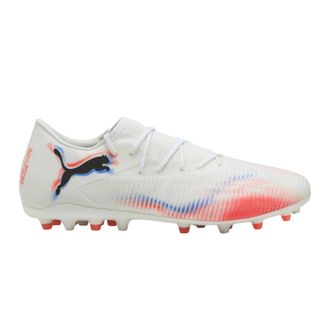 Puma Heren Future 8 Match Low Cut Firm Ground Voetbalschoenen (Puma Wit)