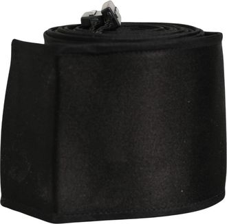 Dolce & Gabbana Satin Cummerbund Riem - Dames - Riemen - Zwart - XS - Satijn - Accessoires