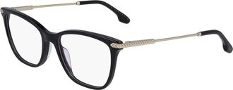 Victoria Beckham Black Acetate Glasses Womens (Frames)