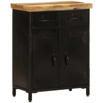 vidaXL Aparador De Madera Maciza De Mango 55x30x71 Cm Vidaxl