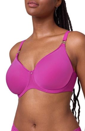Montelle Intimates Spacer Underwire Bra in Passion Fruit at Nordstrom, Size 32H