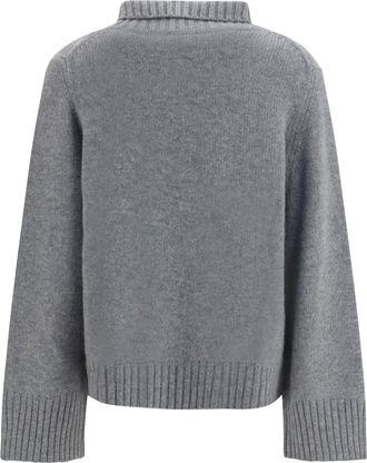 Allude Womens Cashmere Turtleneck Sweater 83 Kashmir-Capra Hircus Kashmir/capra
