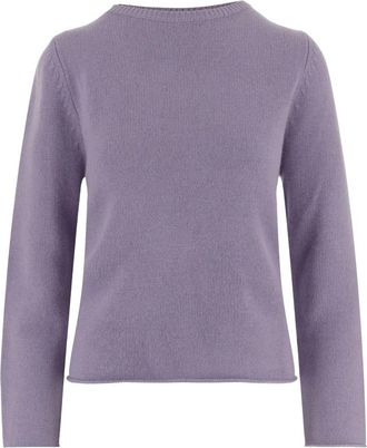 Allude Cashmere Sweater - Dames - Cashmere truien - Paars - XS - Kasjmier - Truien & Vesten