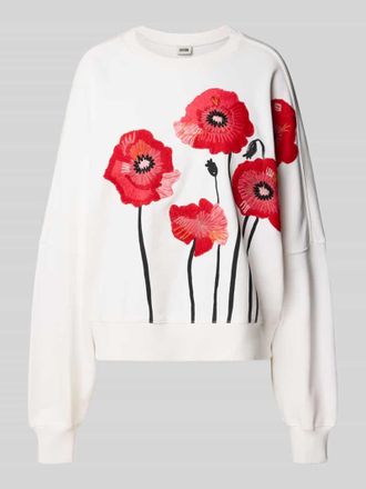 Drykorn Drykorn Relaxed Fit Sweatshirt Modell ASTERA in Offwhite, Gr&ouml;&szlig;e XL