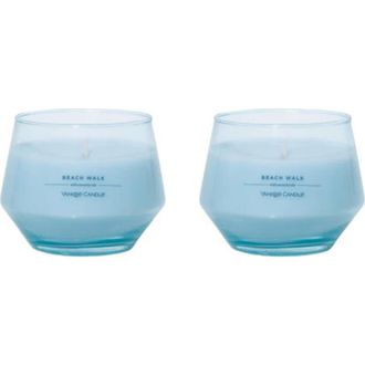 Yankee Candle Company Beach Walk Studio Candle with Essential Oils, Set of 2 in Light Blue at Nordstrom
