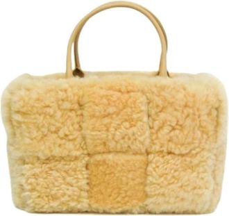 Bottega Veneta Pre-owned Arco Tote Bag - Dames - Vintage Shopper - Beige - ONE Size - Leer - Vintage