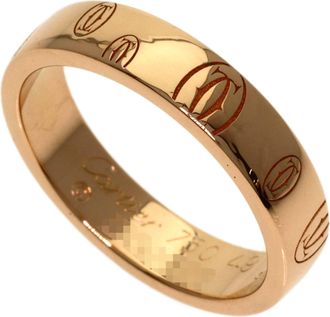 Cartier Happy Birthday Pink Gold (18K) Band Ring (Pre-Owned)