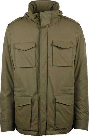 Herno Heren, Jassen, Groen, Maat: 2XL Poliester