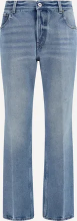 Miu Miu Washed denim five-pocket Jeans Female 26