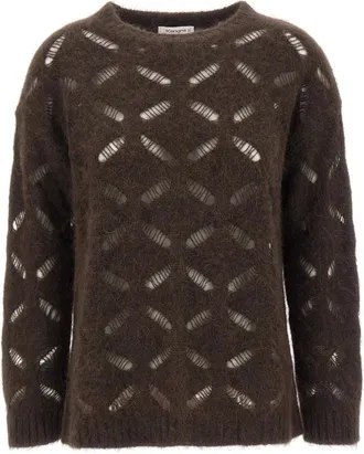 KANGRA Mujer, Jerseys, Marr&oacute;n, Talla: M