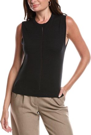 St. John Fine Gauge Shell Top