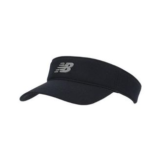 New Balance Unisex Performance Visor V 2.0 in Nero, Poliestere, Taglia OSZ