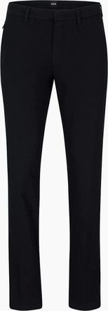 HUGO BOSS Mens Hbb Kato Sustainable Organic Cotton Trousers - Black - Size: 28W r