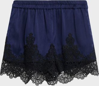 Generation Love Lana Lace Satin Shorts
