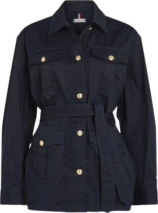 Tommy Hilfiger Donna, Giacche, Blu, XS, new