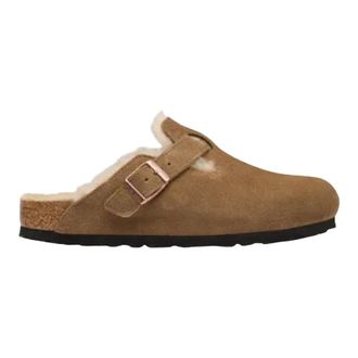 Birkenstock Boston Regular Fit - Heren - Schoenen - Bruin - Maat: 39 EU Leer