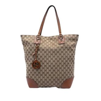 Gucci Vintage, unisex, Beige, ONE Size, Pre-owned Tote Bag