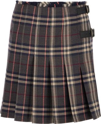 Burberry Donna, Gonne, Multicolore, 2Xs, new