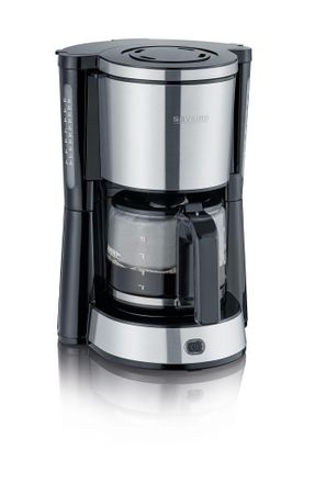 Severin Cafetera De Filtro Severin Ka 4823 Negra Acero Inoxidable