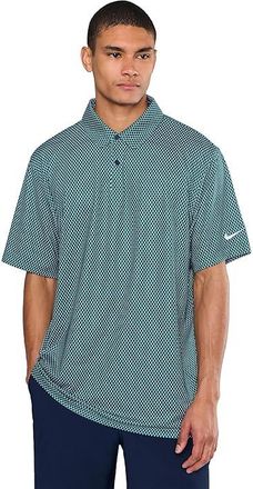 Nike Dri-FIT Good Polo Short Sleeve Floral Mens Clothing Malachite/College Navy/White : 2XL, Elastane/Polyester
