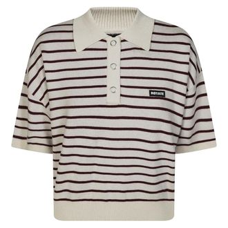 Rotate Slinky Knit Polo - Dames - Ronde hals truien - Veelkleurig - XS - Wol - Truien & Vesten