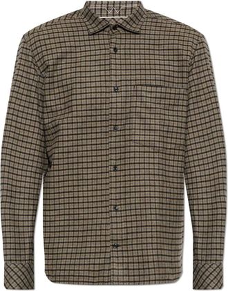 Bogner Hardy Katoenen Flanellen Shirt - Heren - Casual Overhemden - Grijs - S - Katoen - Overhemden