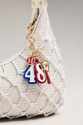 Anthropologie Baseball Bag Charm