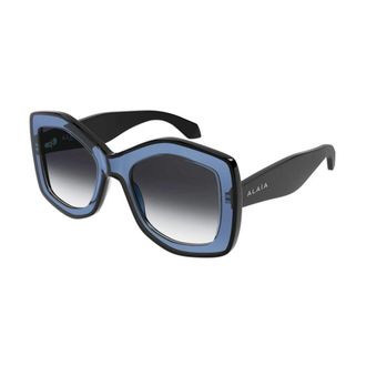 Alaia Sunglasses, female, Blue, 54 MM, Authentic Glasses with Top-Notch Service