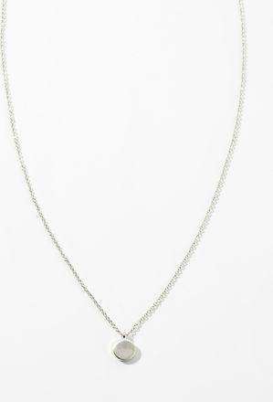 Simons Womens Minimalist pendant necklace