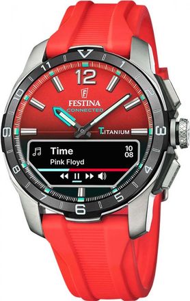 Festina F23000-6 Mens Connected D Smartwatch - Silver - One Size