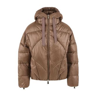 Hinnominate Down Jackets, female, Gray, S, Dove Grey Coats