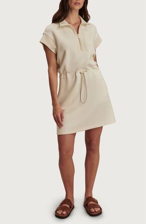 Varley Avaya Half-Zip Minidress in Pristine at Nordstrom, Size X-Small