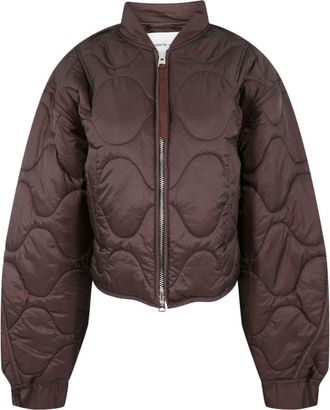 A Gold E Iona quilted jacket - women - Nylon - M - Red