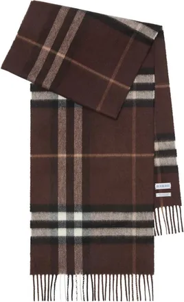 Burberry Check Cashmere Scarf
