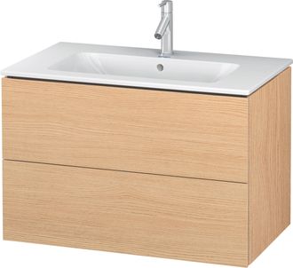 Duravit Duravit L-cube Mueble Bajo Lavabo Suspendido, 2 Cajones