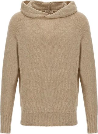 Maryya Maryya, Heren, Sweatshirts & Hoodies, Beige, Maat: XL Wol
