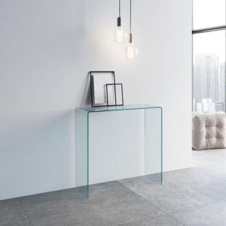 Itamoby Consolle in vetro curvato SMALLE 80 spessore 12 mm