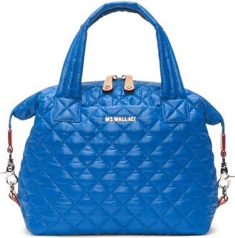 MZ Wallace Small Sutton Deluxe Tote in Surf Blue at Nordstrom