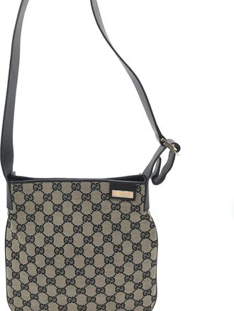 Gucci GG Canvas Shoulder Womens Bag (Pre-Owned)
