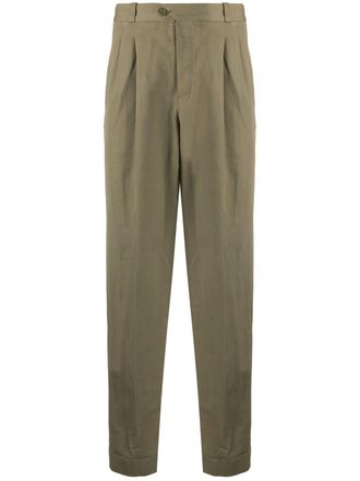 Pantaloni Torino Reportera tapered-leg trousers - Green