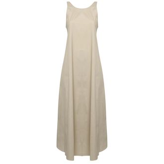 Max Mara Maxi Dresses, female, Beige, Size: M Bchseta Maxi Dress