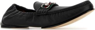 Gucci Mens Horsebit 1953 Loafer Black Lamb