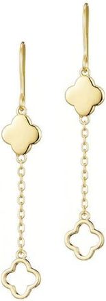 Adornia Clover Drop Earrings in Gold at Nordstrom Rack